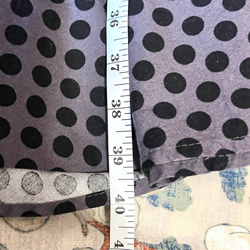 Folter,Polka-Dot Cotton Fit & Flare Dress Retro Swing, Made USA,EUC, Size M - Picture 11 of 11